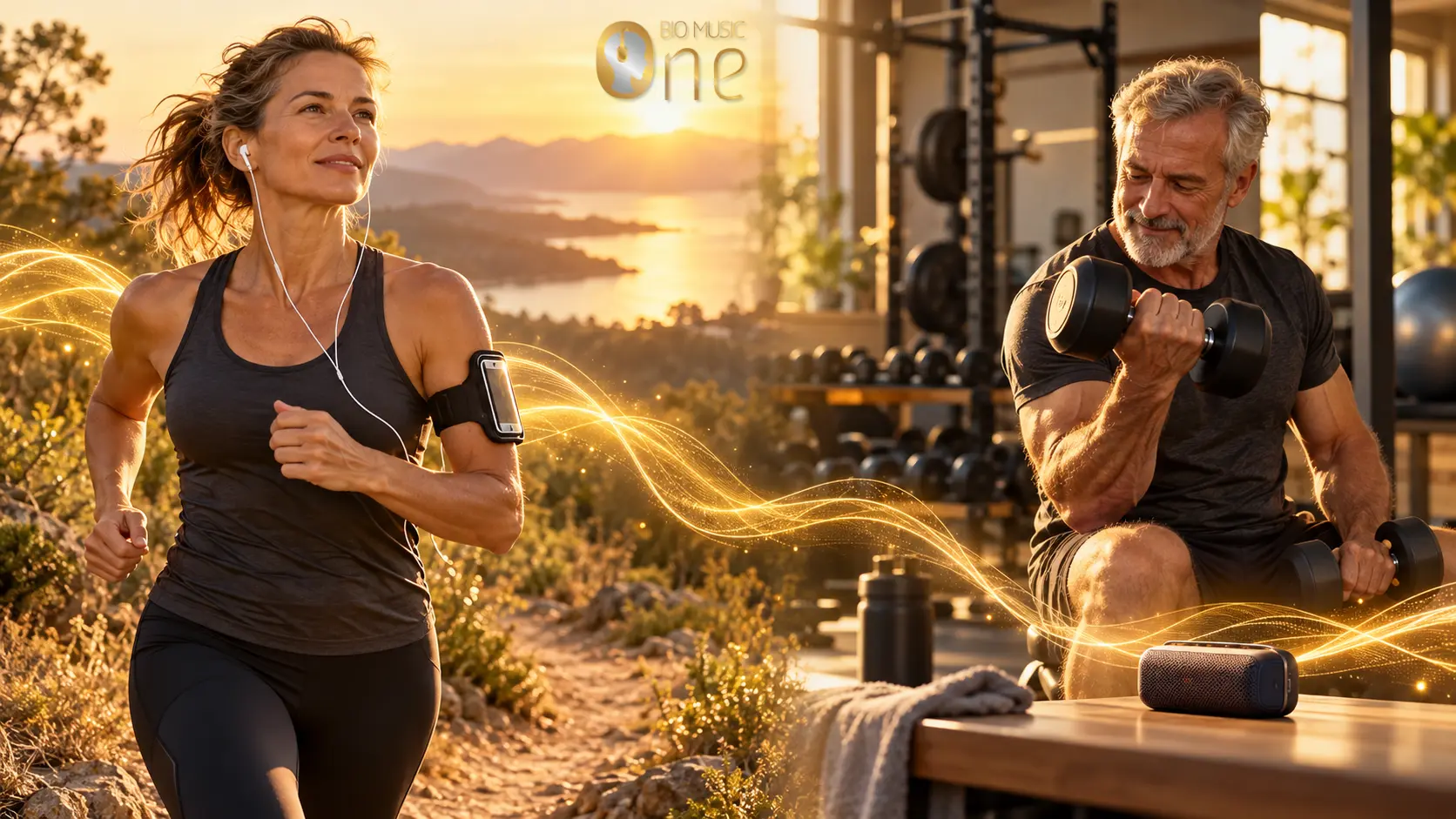 Physical activity and vitality, accompanied by Bio Music One