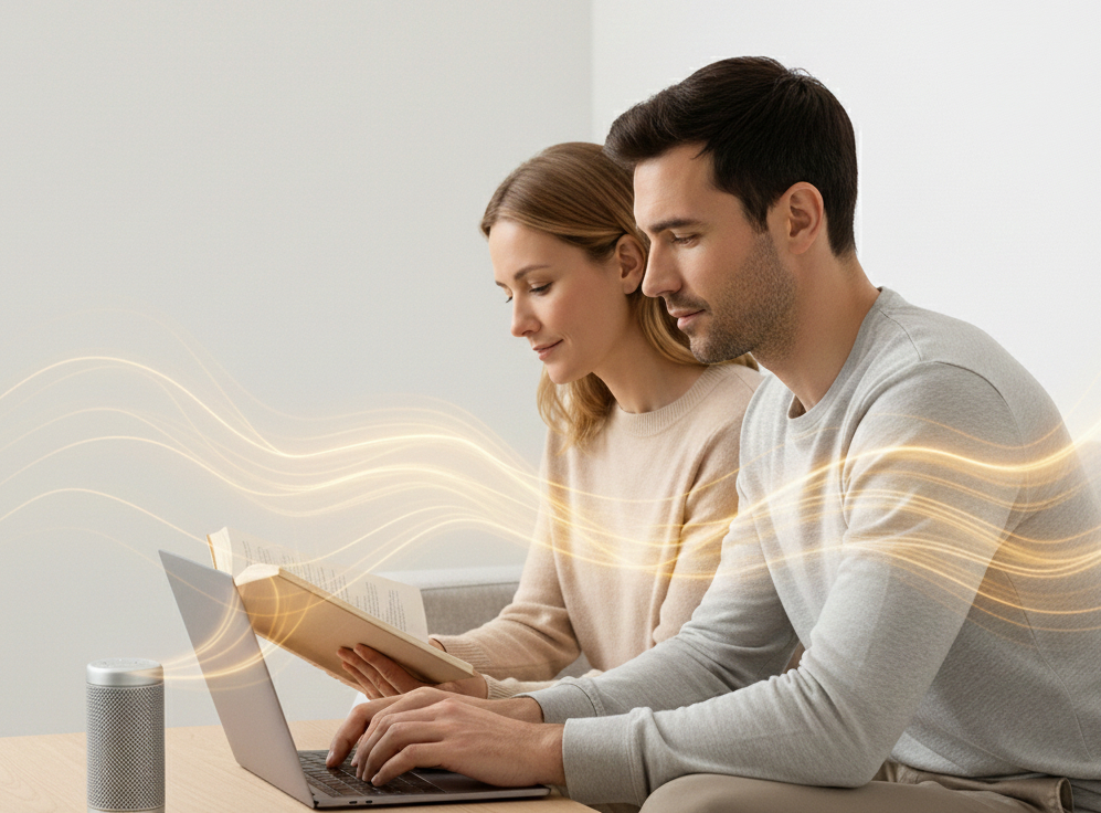 Listening beyond what is audible